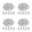 800PCS 1/16 Inch Cable Ferrule Set Aluminum Alloy Crimping Loop Sleeve 2
