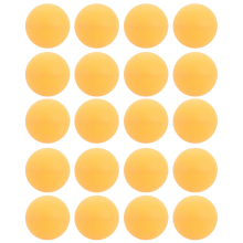 Lot de 1 000 balles d'entraînement de tennis de table de 40 mm, jaune/blanc, aléatoire