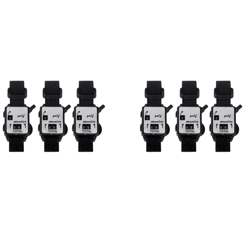stuks golf scoreteller, mini slagenteller horloge met reset count S