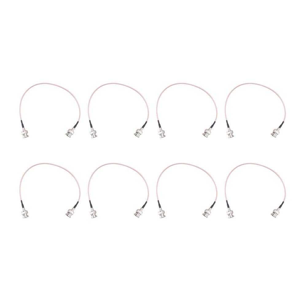 Cavo Sdi Hd 3G Da 8 Pezzi Bnc Da 30 Cm, 75 Ohm, Per Telecamere E Apparecchiature Video.