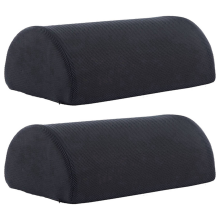 2X Coussin de Pied Ergonomique Tabouret de Soutien Oreiller en Mousse Repose-Pieds Massage (