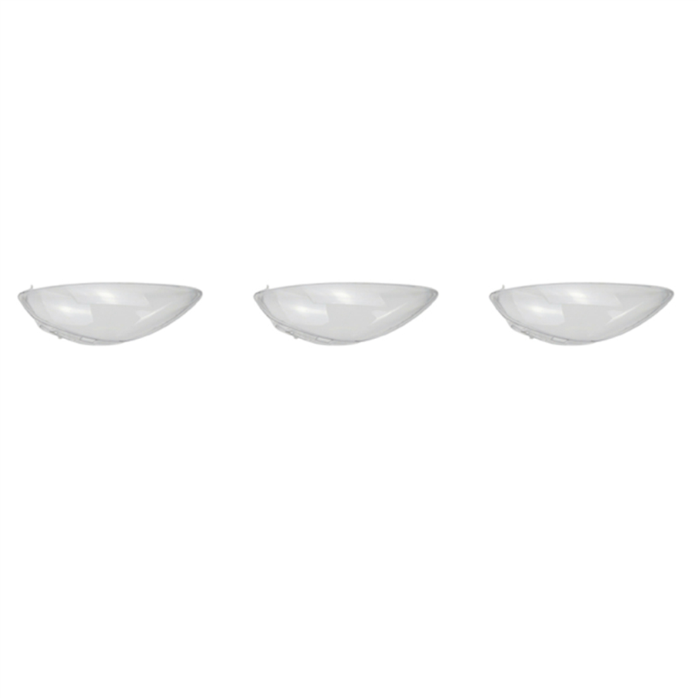 3X Car Left Headlight Shell Lamp Shade Transparent Cover Glass Lens Fo 4854049577179