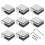 Glasklem 8-10mm 48 stuks RVS 304 klemmen verstelbare beugel 5