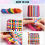 288 τεμάχια Potholder Loops Υφαντική Χειροτεχνία με Πολλαπλά Χρώματα για DIY 10