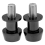 4X Bobine per supporto forcellone forcellone CNC per moto da 10 mm 3