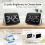 3X Digital Kitchen Timer - Magnetic Countdown Count Up with Large LED 5