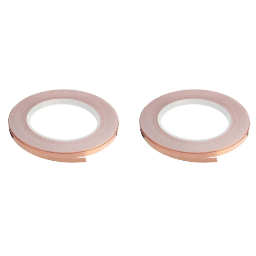 2X Single-Sided Adhesive Copper Foil Tape Self-Adhesive Shielding Anti