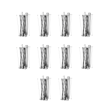 240 stuks figuurzaagbladen 127 mm koolstofstalen figuurzaag met pen 10/15/18/