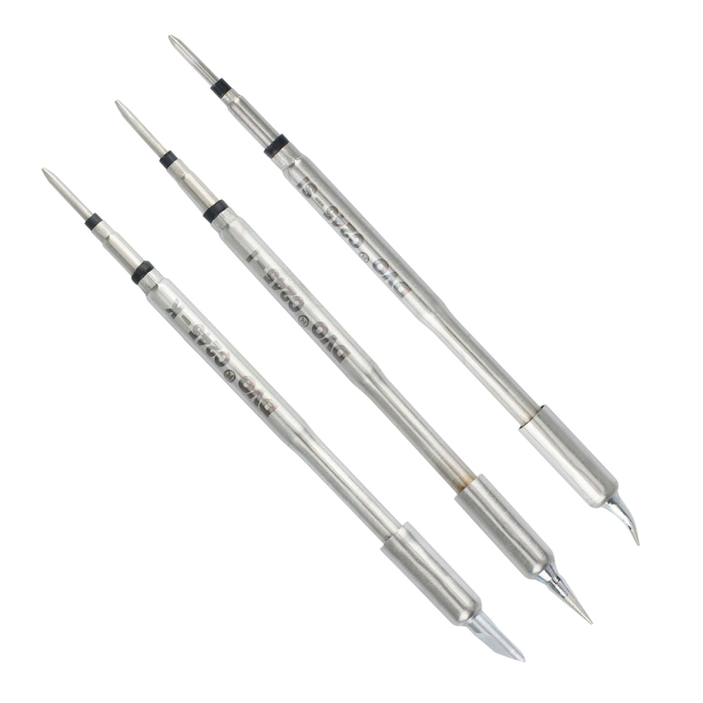 3X For Universal C245 Soldering Iron Tips Welding Nozzle Grip Compatib 4854049578282