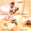 60Pcs Acrylic Blanks 2 Inch,Clear Circle Sheet with Hole,Round Disc,Ch 6