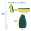 2 Dish Wand 14 Refill Replacement Sponge Heads, Clean Scrub Sponges fo 9