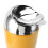Yellow Floor Standing Ashtray with Lid - Adjustable Height Large Capacity 12