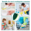2 Dish Wand 14 Refill Replacement Sponge Heads, Clean Scrub Sponges fo 6