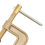 2X Welding Ground Clamp, 500A Current G-Type Solid Brass 43mm Jaw Widt 10