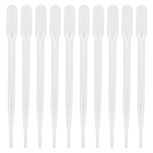30Pcs 3ML Einweg Kunststoff Pipette Set Transfer Messpipette 2