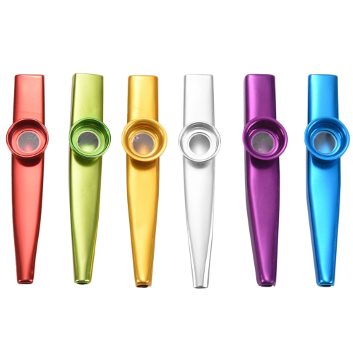 30x Metal Kazoo Μουσικά Όργανα Καλός Σύντροφος για Κιθάρα Ukulel 2