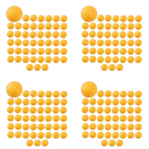 200-pack Premium Pong Balls Advanced Training Table Ball Seamless Ora 1