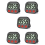 5X Kitchen Timer, Digital Visual Timer Magnetic Clock Stopwatch Countd 1
