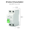 Interruttore differenziale differenziale 2X AC 2P 6KA RCCB RCD 230V 3