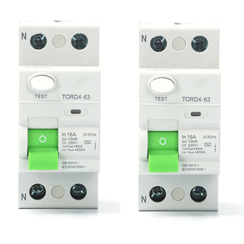 Interruttore differenziale differenziale 2X AC 2P 6KA RCCB RCD 230V 1