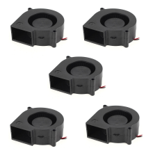 5 Pcs 75 mm x 30 2 Pin DC 12 V Brushless Fan PC Computer Cooling