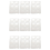 54 Pieces Drum Damper Gel Pads Silicone Drums for Tone Control-Clear 1
