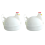 2X Chicken Shaped Microwave Eggs Boiler Cooker Kitchen Cooking Applian 2