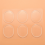 54 Pieces Drum Damper Gel Pads Silicone Drums for Tone Control-Clear 9