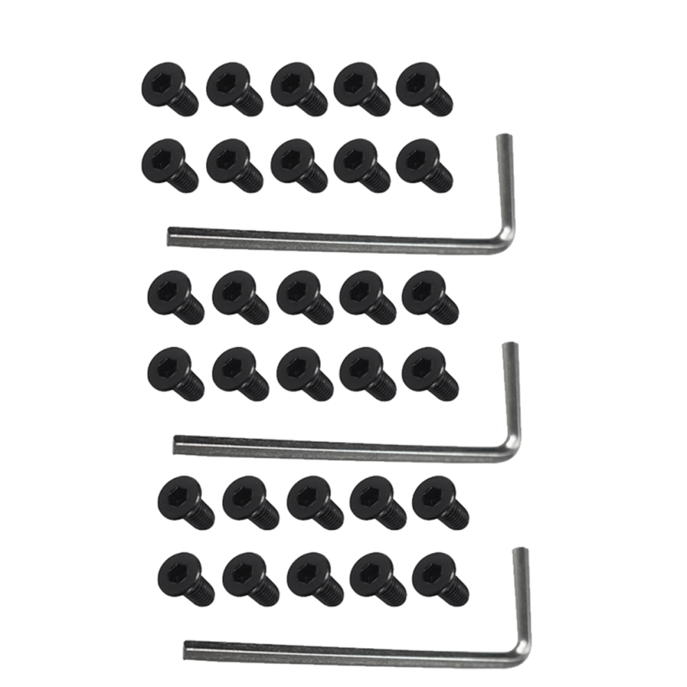 30Pcs Scooter Handlebar Front Fork Tube Screws With Hexagon Handle Rep 4854049580803