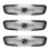6Pcs Long Tennis Racket Shockproof Damper Replacement Reduce Racquet 3