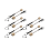 pezzi di mallet per grancassa, testa in feltro, percussioni, bacchette per timpani con 2