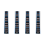 4x Vioolvingergids / Toetssticker Fretlabeltabel voor maat 2