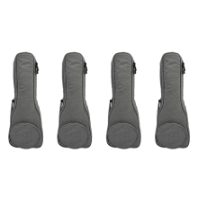 4 pezzi 23 pollici cotone ukulele borsa custodia morbida impermeabile panno Oxford