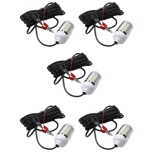 5X 12V 15W Φως ψαρέματος 108 τεμάχια 2835 LED Υποβρύχια δολώματα ψαρέματος 1