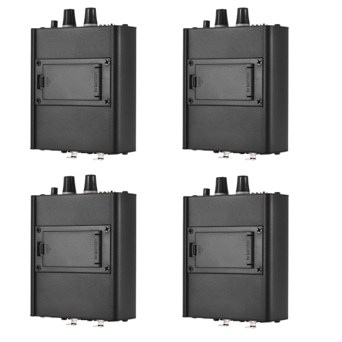 4X Προσωπικός Ενισχυτής Ακουστικών Monitor In-Ear με Είσοδο XLR 3,5 χιλ. 1
