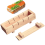 2X Wooden Sushi Maker Rice Mold Making Kit Set for Kitchen Accessories 3