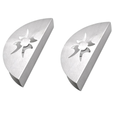 2X Paper Towel Holder Stainless Steel Napkin Fanshaped Organizer Conta