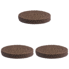 Round Paper Fiber Woven Place Mats Decorative Braided Natural Mat Holi
