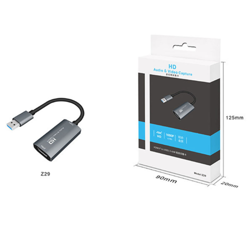 Κάρτα λήψης βίντεο 5X USB 3.0 HD Audio 4K 60FPS Game Streami σε πραγματικό χρόνο 2