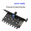2X Pc 8 Channels Fan Hub Cooling Speed Controller for CPU Case HDD VGA 5