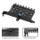 2X Pc 8 Channels Fan Hub Cooling Speed Controller for CPU Case HDD VGA 7