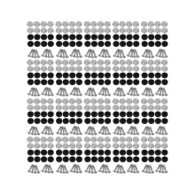 160 piezas de clavos de tapa de rosca para espejo decorativos de acero inoxidable de 14 mm de diámetro
