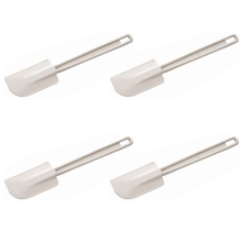 4X Rubber Ended Spatula 16in 405mm Kitchen Baking Mixing Turner Utensi