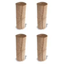 4X Burlap Doily Roll-30CMx275cm. No-Fray Anti-Slip Blanket with Edge D