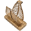 3X Freestanding Modern Napkin Holder with Leaf Design, Desktop Paper T 4