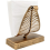 3X Freestanding Modern Napkin Holder with Leaf Design, Desktop Paper T 6