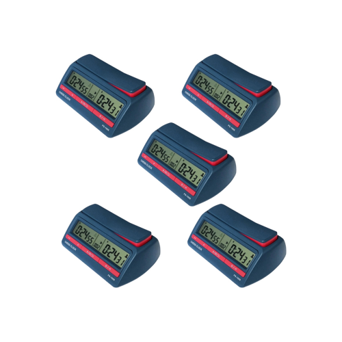 5X Erweiterte Schach Digital Timer Uhr Count Up Down Brettspiel 1