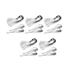 40 Pack Soup Spoons, Stainless Steel Thick Heavy-Weight Table Spoons