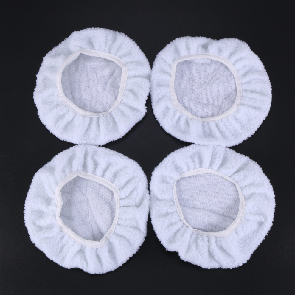 Confezione Da 16 Tamponi Lucidanti Per Lucidatura Cofano Da 10 Pollici, Cera Per Cuscini Per Auto