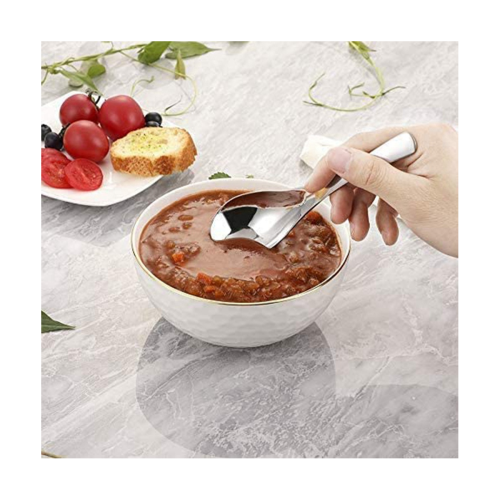 40 Pack Soup Spoons, Stainless Steel Thick Heavy-Weight Table Spoons 2